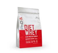 PhD Nutrition Diet Whey Low Calorie Protein Powder, Low Carb, High Protein Lean Matrix, Strawberry Milkshake Diet Whey Protein Powder, High Protein, 32 Servings Per 800g