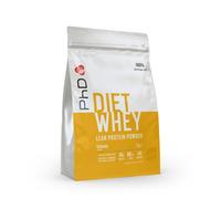 Diet Whey Protein Powder Banana 2KG PhD Nutrition Yellow 2kg