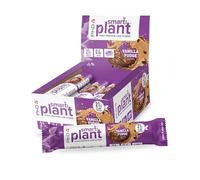 PhD Nutrition Smart Plant Bar Low Calorie, High Protein Low Sugar Vegan Protein Bar/Protein Snacks, Vanilla Fudge Flavour, 20g of Plant Protein, 64g Bar (12 Pack)