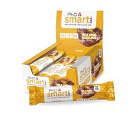 PhD Nutrition Smart Protein Bar Low Calorie, Nutritional Protein Bars/Protein Snacks, High Protein Low Sugar, Chocolate Hazelnut Flavour, 20g of Protein, 64g Bar (12 Pack)