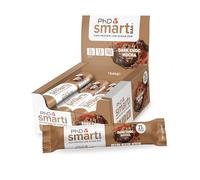 PhD Nutrition Smart Protein Bar Low Calorie, Nutritional Protein Bars/Protein Snacks, High Protein Low Sugar, Chocolate Mocha Flavour, 20g of Protein, 64g Bar (12 Pack)