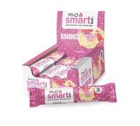 PhD Nutrition Smart Protein Bar Low Calorie, Nutritional Protein Bars/Protein Snacks, High Protein Low Sugar, Birthday Cake Flavour, 20g of Protein,