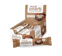 PhD Nutrition Smart Protein Bar Low Calorie, Nutritional Protein Bars/Protein Snacks, High Protein Low Sugar, Chocolate Mocha Flavour, 20g of Protein, 64g Bar (12 Pack)