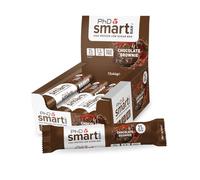 PhD Nutrition Smart Protein Bar Low Calorie, Nutritional Protein Bars/Protein Snacks, High Protein Low Sugar, Chocolate Brownie Flavour, 20g of Protein, 64g Bar (12 Pack)