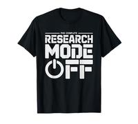 PHD Researcher Scientist Graduate Microscope Academic T-Shirt