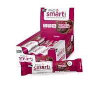 PhD Smart Hight Protein Bar Low Sugar, Nutritional Protein Bars/Protein Snacks, Chocolate Raspberry Flavour, 20g of Protein, 64g Bar (12 Pack)