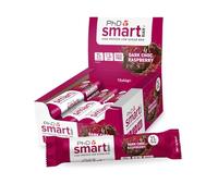 Smart Bar HFSS Dark Choc Raspberry 64g Protein Bar - 12 Pack PhD Nutrition Raspberry Pack of 12