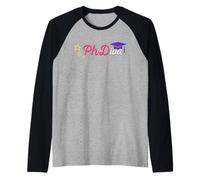 Phdiva PhD Diva Graduation for Her Doctorate Raglan Baseball Tee