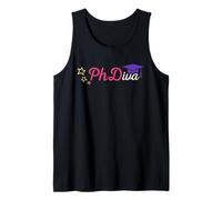 Phdiva PhD Diva Graduation for Her Doctorate Tank Top