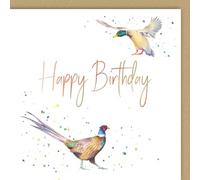 Pheasant and Duck Birthday quality greetings card