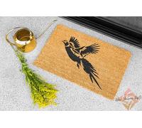 Pheasant Bird Coir Doormat 70x40cm Hand Made In The UK Eco Friendly Dirt Trapper