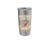 Pheasant Hunter A Title Earned in The Field Stainless Steel Insulated Tumbler