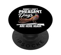 Pheasant Hunting Bird Hunter Reason Pheasant Hunting PopSockets Adhesive PopGrip