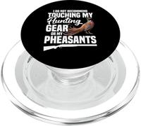 Pheasant Hunting Bird Hunter Touching Pheasant Hunting PopSockets PopGrip for MagSafe