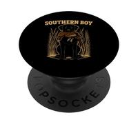 Pheasant Hunting Southern Boy Funny Pheasant hunter PopSockets Adhesive PopGrip