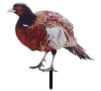Pheasant Shaped Acrylic Garden Stake Decor for Yard and Flower Pot