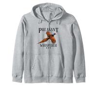 PHEASANT WHISPERER Beautiful Design Zip Hoodie