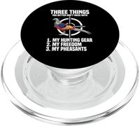 Pheasanthunting Bird Hunter Don´t Mess Pheasant Hunting PopSockets PopGrip for MagSafe