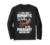 Pheasanthunting Slayer Romantic Bird Hunter Pheasant Hunting Long Sleeve T-Shirt