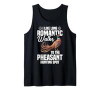 Pheasanthunting Slayer Romantic Bird Hunter Pheasant Hunting Tank Top