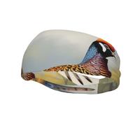 Pheasants Animals Sports Sweatband Head Bands for Women Men, Lightweight Breathable Non Slip Workout Headbands Hairband for Fitness Running Cycling Hiking Yoga