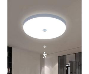 Pheashine 18W Indoor Sensor Ceiling Light, Modern Led Ceiling Light, Ip40, Suitable For Corridors, Staircases, Garages.