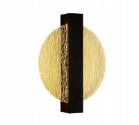 Pheashine Black Acrylic Wall Light With Gold Thread, 25X20X4.5Cm Warm White, 220V