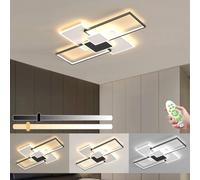 Pheashine Black White LED Ceiling Light, 3000-6500K Dimmable for Living Room Pheashine Black