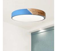 Pheashine Blue Acrylic Ceiling Lamp 24W 6500K White Light Industrial Design 220V