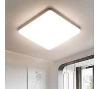 Pheashine Bright LED Ceiling Light 48W 5400LM Square Panel 4000K White Pheashine White