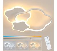 Pheashine Ceiling Light , Led Ceiling Light ,30W,stepless Dimming With Remote For Living Room, Bedroom, Hallway.