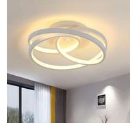 Pheashine Ceiling Lights, Modern Round Ceiling Light,40W ,warm White 3000K For Bedroom Dining Room Living Room(30Cm)