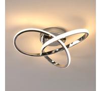 Pheashine Chrome Clover Led Aluminum Ceiling Light Warm Light