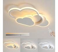 Pheashine Cloud Shape Dimmable 42X6Cm 32W 2800Lm 3000 6500K White Led Ceiling Light