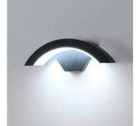 Pheashine Efficient U-Shaped Outdoor Wall Light Black 24W 220V Pheashine Black