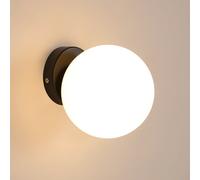 Pheashine Elegant Glass Wall Lamp E27 For Hallways Living Rooms And Bedrooms(Includes Light Bulb)