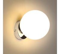 Pheashine Elegant Globe Wall Light E27 15Cm For Bedroom Living Room Hallway Hotel