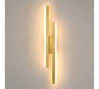 Pheashine Elegant LED Acrylic Wall Lamp Electroplated Gold 40x9.5x4cm | Size: 40x9.5x4 cm Pheashine Gold 40x9.5x4 cm