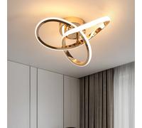 Pheashine Elegant Led Ceiling Light With Adjustable 3000K 4500K 6500K For Living Room Bedroom Kitchen Hallway Office