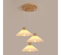 Pheashine Elegant Pendant Light 1.2 Metre Adjustable E27 in Light Brown Pheashine Light Brown