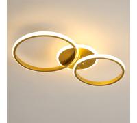 Pheashine Elegant Round LED Ceiling Light Gold 56x31x9.5CM | Size: 56x31x9.5 cm Pheashine Gold 56x31x9.5 cm