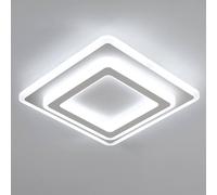 Pheashine Elegant Square Acrylic Ceiling Lamp 29cm 44W in White Pheashine White