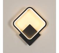 Pheashine Elegant Square LED Wall Light Black 3000K 17W Pheashine Black
