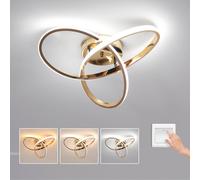 Pheashine Gold LED Ceiling Light, 36W, 40cm, 3 Color Changing 3000/4500/6500K Pheashine Gold