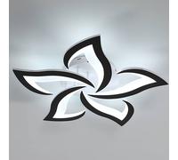 Pheashine Modern Acrylic ceiling light white light 6500K 58cm long indoor use in Black Pheashine Black