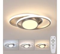 Pheashine Modern Ceiling Light Silver With Remote Control 3000-6500K Pheashine Silver