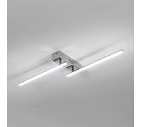 Pheashine Modern Crystal Flush Ceiling Light, E14, Bulb Not Included, 20x31cm in Silver | Size: 20x31 cm Pheashine Silver 20x31 cm