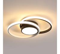 Pheashine Modern Double Round LED Ceiling Light 42W Warm White /39W Cool White Pheashine Multicolor