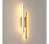 Pheashine Modern Gold Wall Lamp 16W 3000K Warm White Acrylic Diffuser Pheashine Gold