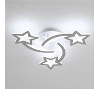 Pheashine Modern LED Ceiling Lamp 40W 4500LM Diameter 54cm Cool White 6500K Pheashine White